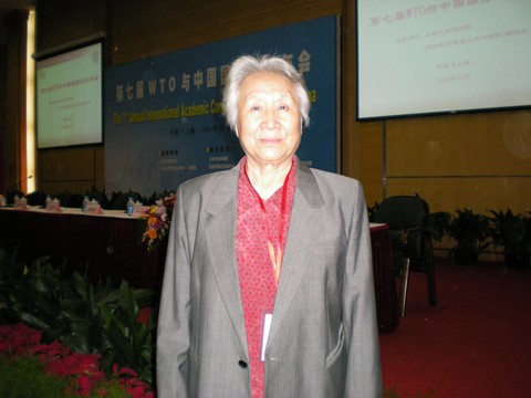 王巾英教授参加会议
