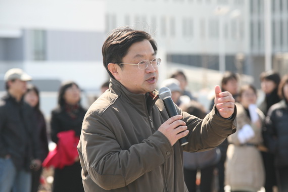 梁勇副校长发表总结讲话