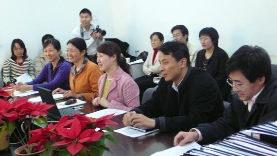 姜涛老师汇报工作