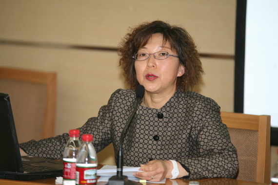陈志坚处长做财务工作报告